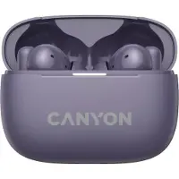 Canyon CNS-TWS10PL, True Wireless Stereo (TWS), 20 - 20000 Hz, Anrufe/Musik/Sport/Alltag, 42,5 g, Kopfhörer, Violett