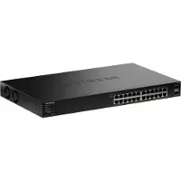Netgear GS324TPv2, Managed, L2/L3, Gigabit Ethernet (10/100/1000), Power over Ethernet (PoE), Rack-Einbau, 1U