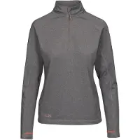 Dlx Theresa Halbreißverschluss-sweatshirt Grau S Frau Grau S
