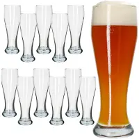 MamboCat 12er Set Sepp Weizenbiergläser 0,5L geeicht Weißbier Glas klassisch