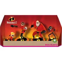 BULLYLAND Disney – Die Unglaublichen 2 GB 5 St., 3 Jahr(e), Mehrfarbig, Thermoplastisches Elastomer (TPE)