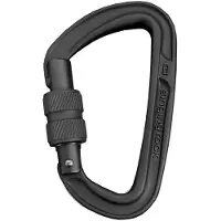 Singing Rock Colt Screw Snap Hook Schwarz
