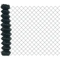 vidaXL Kettenzaun 10 x 1 m Stahl Grün