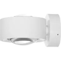 Arcchio Atreus LED Wandleuchte White - , Rotari, dimmbar, Weiß, für Wohnzimmer, Metall, Modern