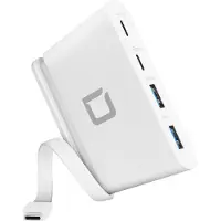 Dicota D31731, 5000 Mbit/s, Weiß, 100 W, 60 mm, 90 mm, 15,7 mm