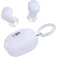 Ksix BTW06L, True Wireless Stereo (TWS), 20 - 20000 Hz, Anrufe/Musik, Kopfhörer, Lila
