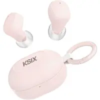 Ksix BTW06R, True Wireless Stereo (TWS), 20 - 20000 Hz, Anrufe/Musik, Kopfhörer, Rose