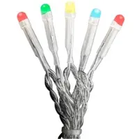 Konstsmide Micro LED Lichterkette, gefrostet, verschweißt