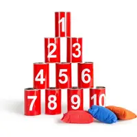 BS Toys Dosenwerfen Spiel, Red