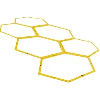 Umbro Agility Leiter Reifen Set gelb - Fußball Training Koordination