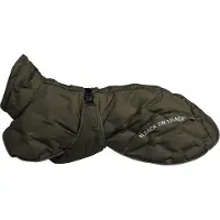 Back on track BAY Hunde-Wintermantel, 200 g, niedriger Rutenansatz, olivegrün 40 cm