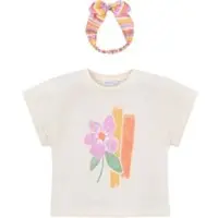 Mayoral T-Shirt 3010 Écru Regular Fit