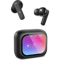 Ksix Vision, True Wireless Stereo (TWS), 20 - 20000 Hz, Anrufe/Musik/Sport/Alltag, Kopfhörer, Schwarz