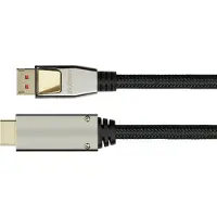 Python GC M0219 DisplayPort 1.4 auf HDMI 2.0 A Stecker, 5 m, schwarz