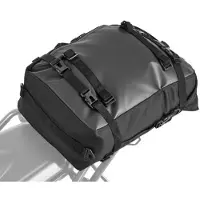 Vevor Motorradhecktasche Rücksitztasche (30 L) mit wasserfester Regenabdeckung