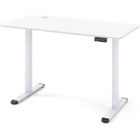 Helloshop26 Ergonomischer Stehschreibtisch 120 x 60 x 73-118 cm mit Höhenverstellung und Technologie