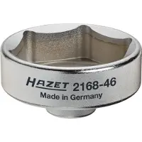 Hazet Ad-Blue Filter-Schlüssel 2168-46 Vierkant hohl 10 mm (3/8 Zoll) Außen-Sechskant Profil
