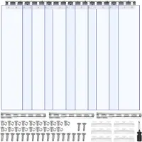 Vevor PVC-Streifenvorhang 6er-Pack
