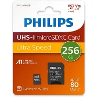 Philips MicroSDXC Card Class 10 Uhs-I U1 incl. Adapter - Extended Capacity SD (MicroSDHC)
