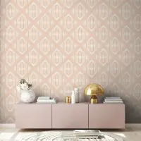 A.S. Création Vliestapete "Retro Chic 3D-Tapete Mustertapete Grafik 3D" matt strukturiert Vliestapete Kunst für Schlafzimmer Küche Wohnzimmer 3D Design modern