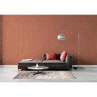 A.S. Création Vliestapete "Retro Chic Grafik-Tapete Mustertapete Retro 3D" matt strukturiert Vintage Vliestapete für Schlafzimmer Küche Wohnzimmer Grafik Design