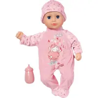 Baby Born Baby Annabell Little Annabell 36cm (rosa, mit Schlafaugen, Strampler, Mütze und Trinkflasche)