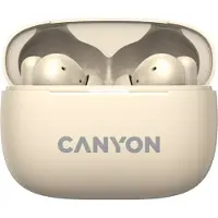 Canyon CNS-TWS10BG, True Wireless Stereo (TWS), Anrufe/Musik/Sport/Alltag, 20 - 20000 Hz, 42,5 g, Kopfhörer, Beige