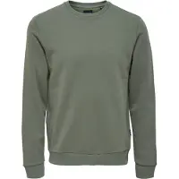 Only & Sons Sweatshirt "ONSCERES CREW NECK NOOS", Baumwollmischung, regular fit