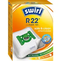 Swirl R 22, Staubbeutel, Weiß, 4 Stück(e)