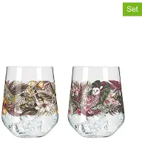 Ritzenhoff Gin Tumbler 2er-Set SCHATTENFAUNA - B/H/T ca. 10.20x12.40x10.20