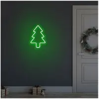 ABERTO DESIGN LED-Dekoleuchte "Christmas Pine" in Grün - onesize