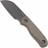 Kizer Cutlery Vanguard Drop Bear Fix 1093A3 Sheepsfoot DLC S45VN, Norplex UltreX Micarta, Fahrtenmesser, Azo Design