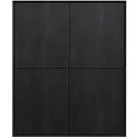 CALICOSY Highboard ¦ schwarz ¦ Maße (cm): B: 100 H: 120 T: 43.0