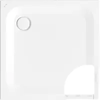 Bette BetteUltra Rechteck-Duschwanne mit BetteGlasur Plus, 900x750x25mm, 5840-016PLUS