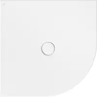 Bette BetteFloor Corner Duschwanne, Radius 500mm, 100x100cm