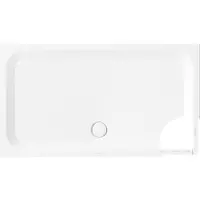 Bette BetteUltra Rechteck-Duschwanne mit Minimum-Wannenträger, 1600x700x35mm, GlasurPlus, 5951-438PLUS,T1