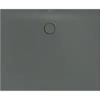 Bette BetteFloor Side Duschwanne mit BetteGlasurPlus, 1100x900mm, 3396-403PLUS, Farbe: Smoke