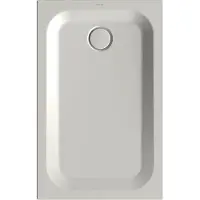 Bette BetteUltra Rechteck-Duschwanne mit Minimum-Wannenträger, 1100x700x35mm, 8725-423T1
