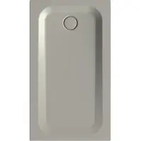 Bette BetteUltra Rechteck-Duschwanne mit Minimum-Wannenträger und BetteAntirutsch Pro, 1300x750x35mm, 5785-416AE,T1