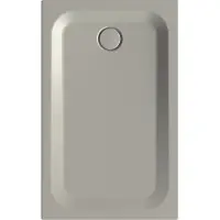 Bette BetteUltra Rechteck-Duschwanne mit Minimum-Wannenträger, 1200x750x35mm, 1670-416T1, Farbe: Stone