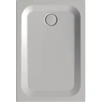 Bette BetteUltra Rechteck-Duschwanne mit Minimum-Wannenträger, 1100x750x35mm, 8727-413T1