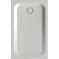 Bette BetteUltra Rechteck-Duschwanne mit Minimum-Wannenträger, 1200x750x35mm, GlasurPlus, 1670-423PLUS,T1, Farbe: Flax