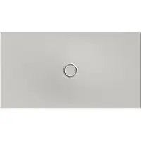 Bette BetteFloor Duschwanne mit Minimum-Wannenträger und BetteGlasur Plus, 1400x750mm, 5802-410PLUS,T1, Farbe: Silver