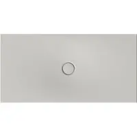 Bette BetteFloor Duschwanne mit Minimum-Wannenträger und BetteAntirutsch Pro, 1400x700mm, 5803-410AE,T1, Farbe: Silver