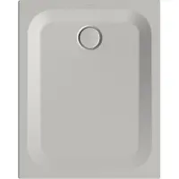 Bette BetteUltra Rechteck-Duschwanne mit BetteAntirutsch Pro, 1000x800x25mm, 5490-410AE, Farbe: Silver matt