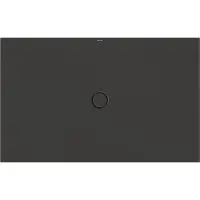 Bette BetteFloor Duschwanne mit Minimum-Wannenträger und BetteAntirutsch Pro, 1600x1000mm, 5969-401AE,T1, Farbe: Anthracite
