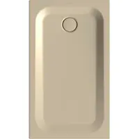 Bette BetteUltra Rechteck-Duschwanne mit Minimum-Wannenträger, 1200x700x35mm, GlasurPlus