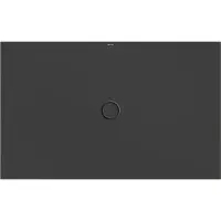 Bette BetteFloor Duschwanne mit Minimum-Wannenträger und BetteAntirutsch Pro, 1600x1000mm, 5969-402AE,T1, Farbe: Slate