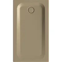 Bette BetteUltra Rechteck-Duschwanne mit Minimum-Wannenträger und BetteAntirutsch Pro, 1300x750x35mm, 5785-417AE,T1, Farbe: Hazel