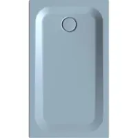 Bette BetteUltra Rechteck-Duschwanne mit Minimum-Wannenträger, 1200x700x35mm, GlasurPlus, 5979-418PLUS,T1